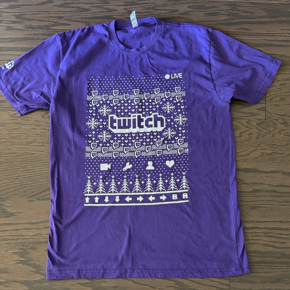 Twitch 2015 Holiday Next Level T Shirt
